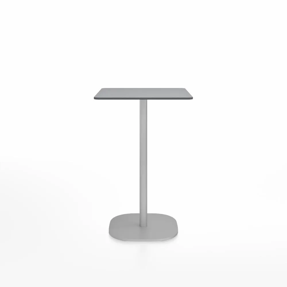 Emeco 2 Inch Flat Base Counter Height Table - Square Top
