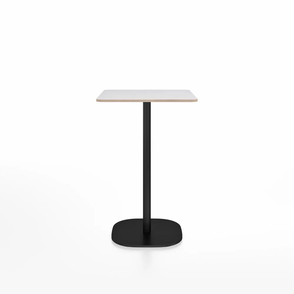 Emeco 2 Inch Flat Base Counter Height Table - Square Top