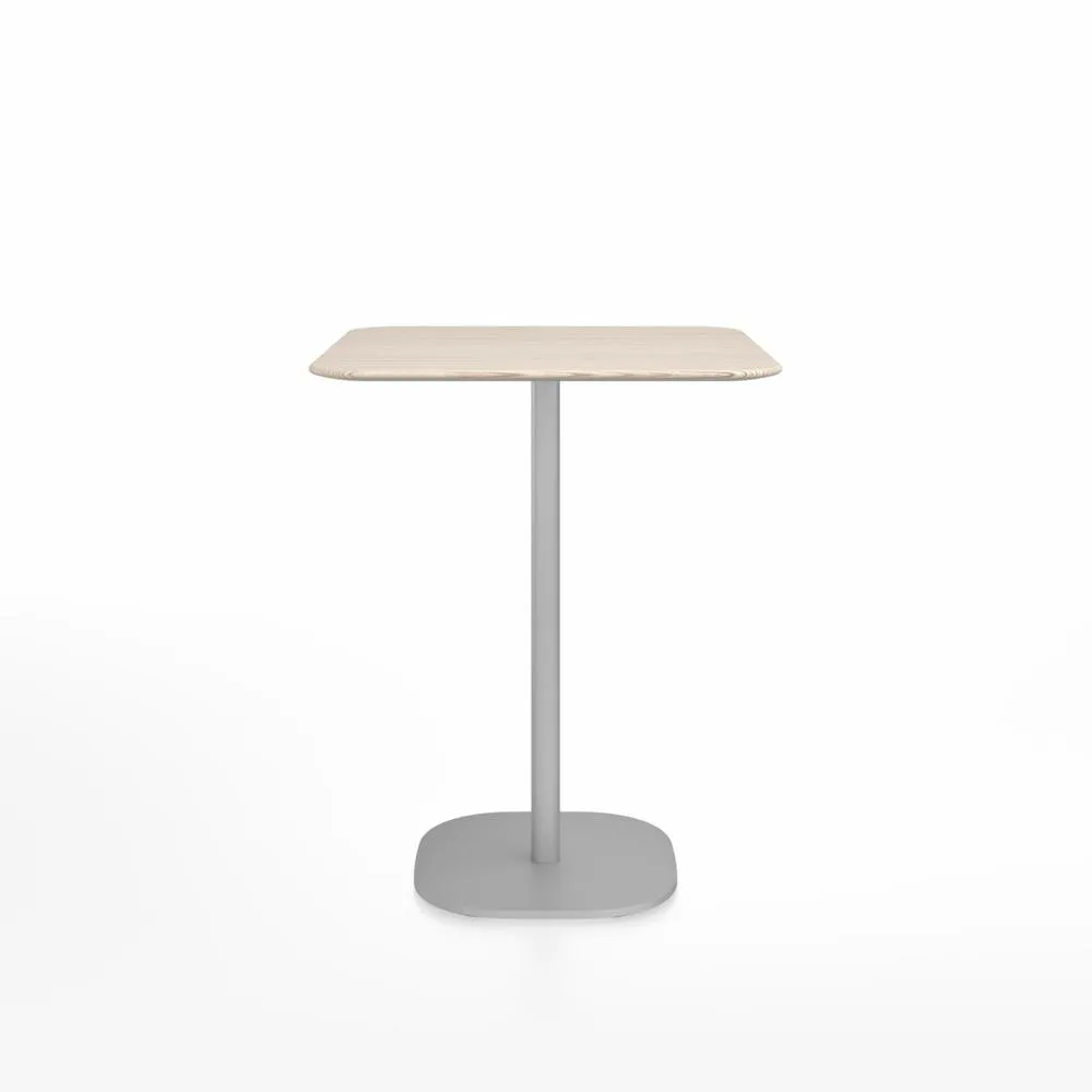 Emeco 2 Inch Flat Base Counter Height Table - Square Top
