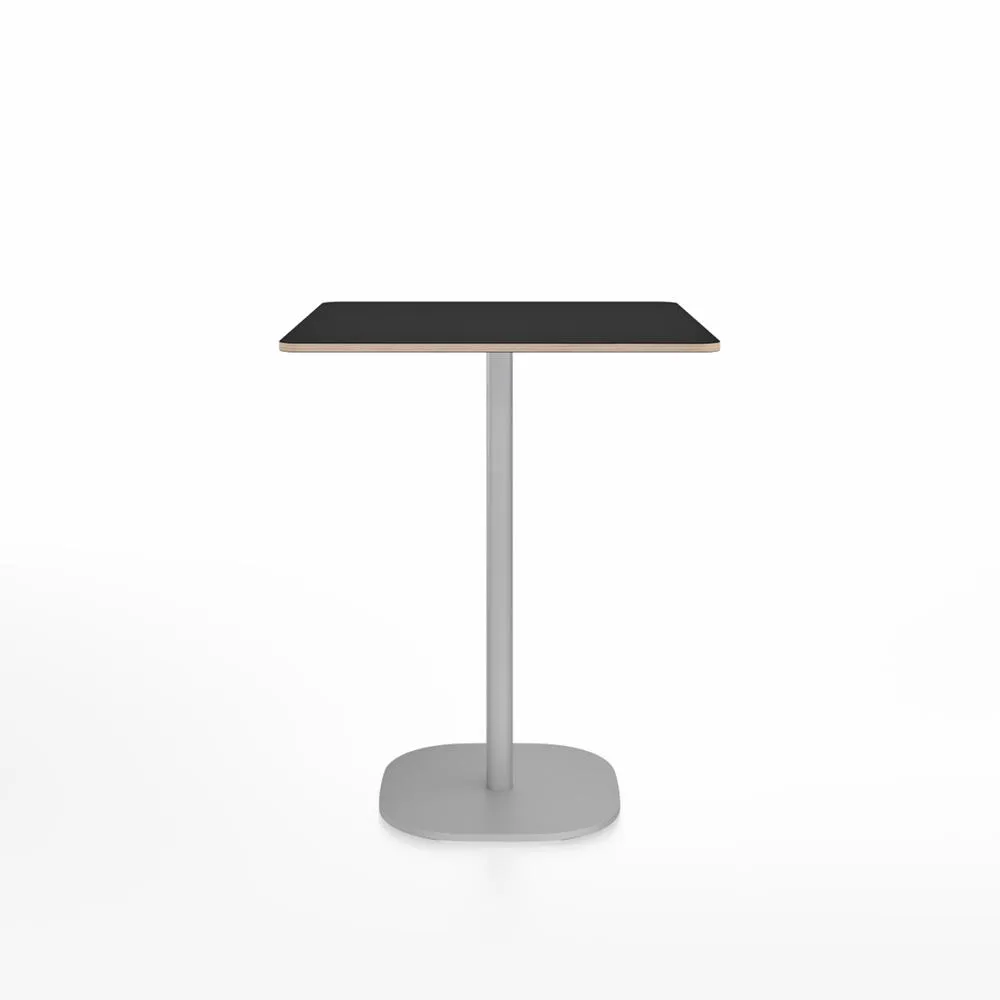 Emeco 2 Inch Flat Base Counter Height Table - Square Top