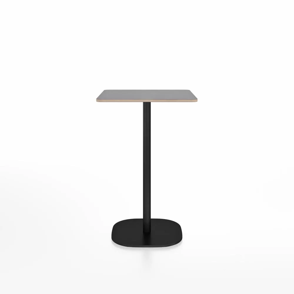 Emeco 2 Inch Flat Base Counter Height Table - Square Top
