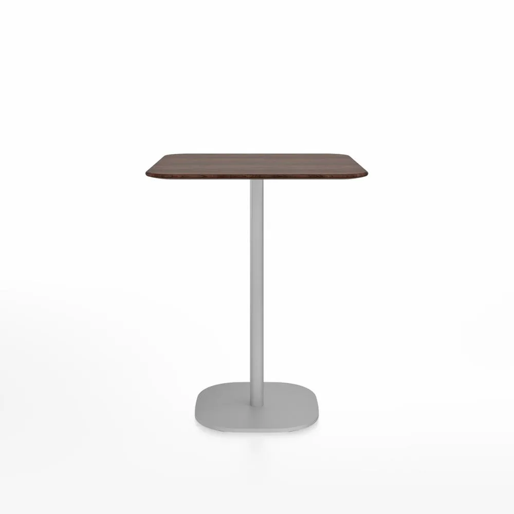 Emeco 2 Inch Flat Base Counter Height Table - Square Top