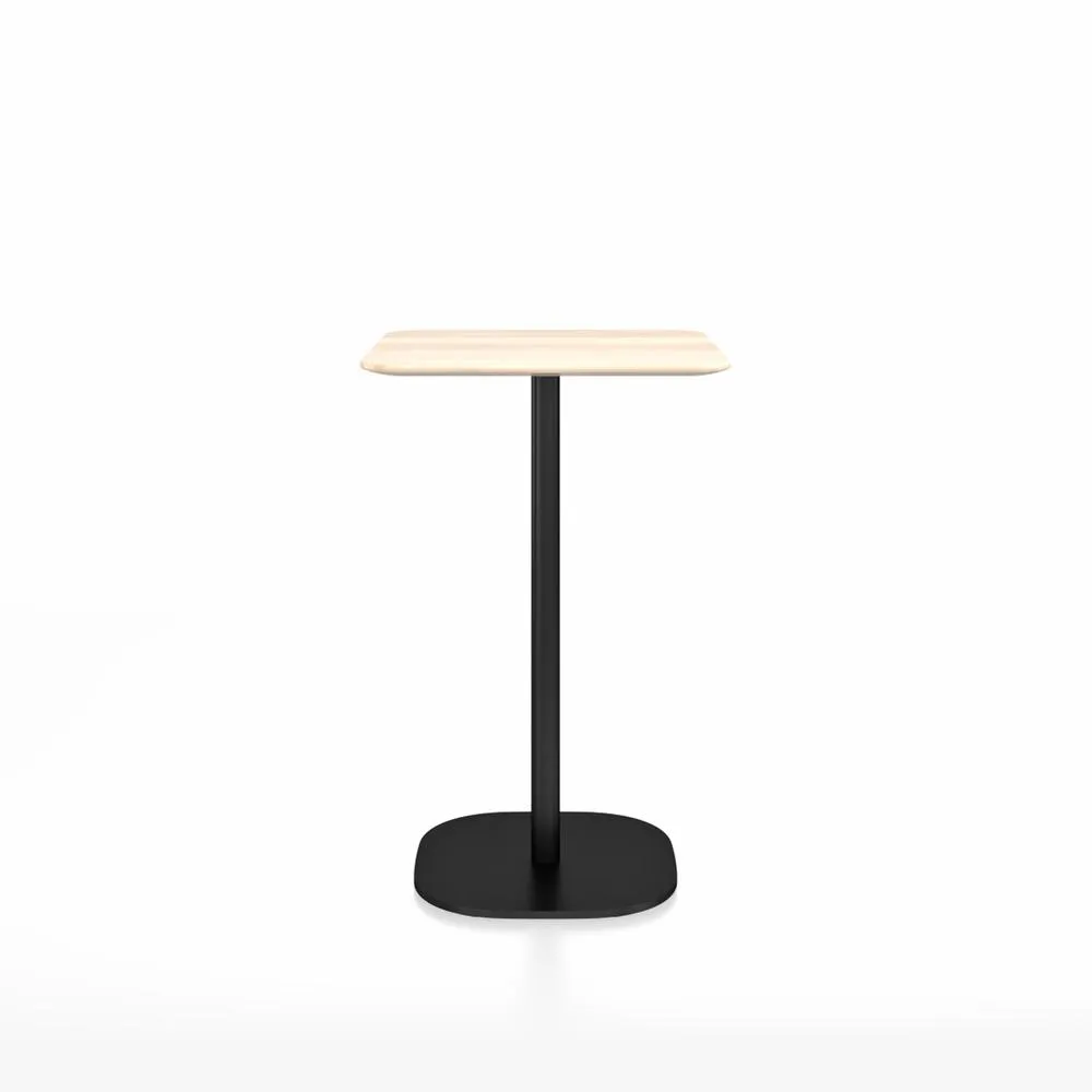 Emeco 2 Inch Flat Base Counter Height Table - Square Top