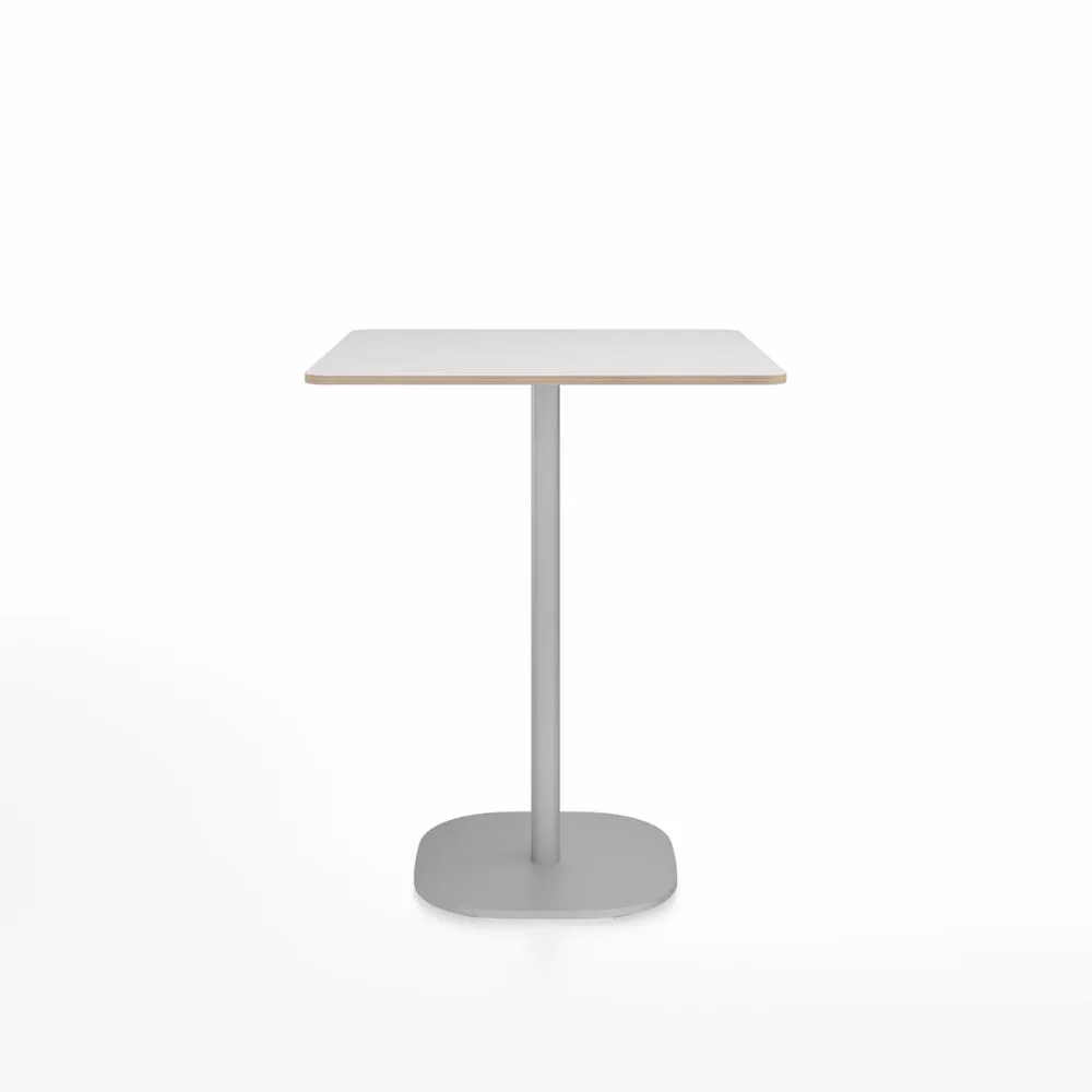Emeco 2 Inch Flat Base Counter Height Table - Square Top