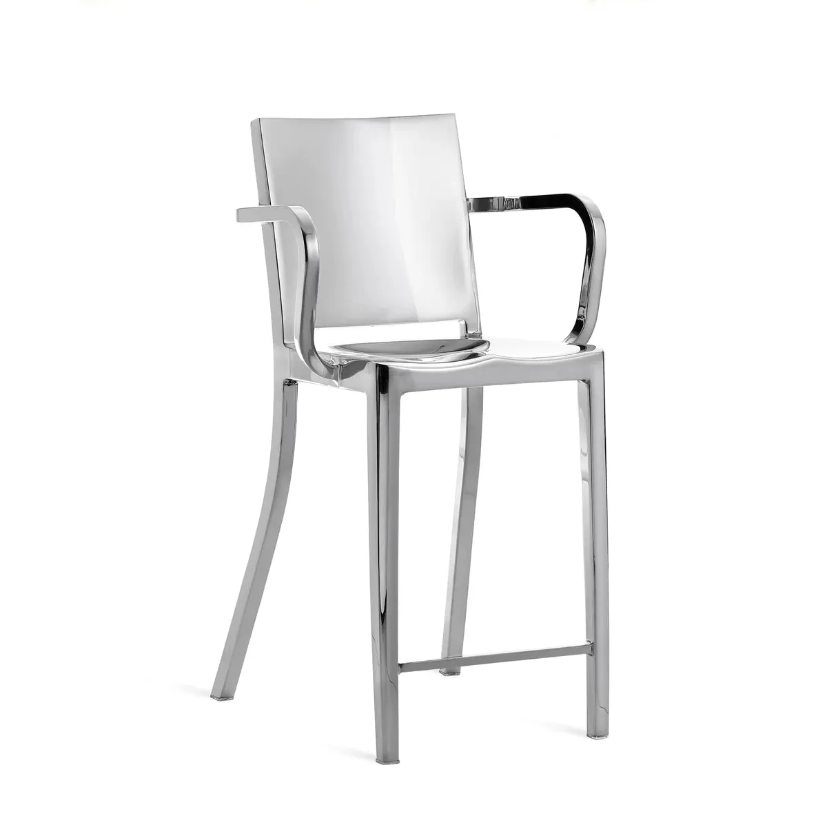 Emeco Hudson Counter Stool With Arms