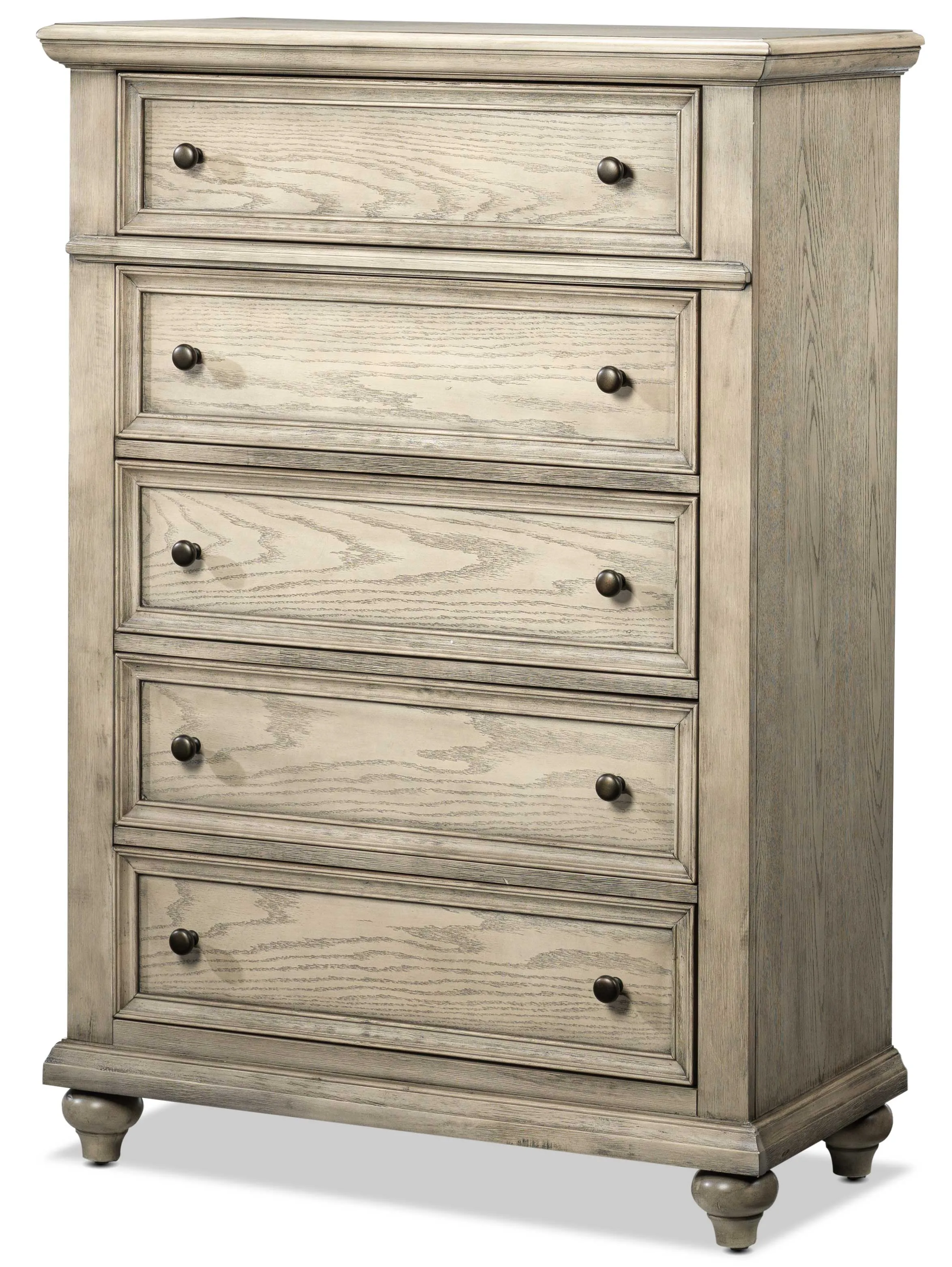 Emma 5-Piece Full Bedroom Package - Oak