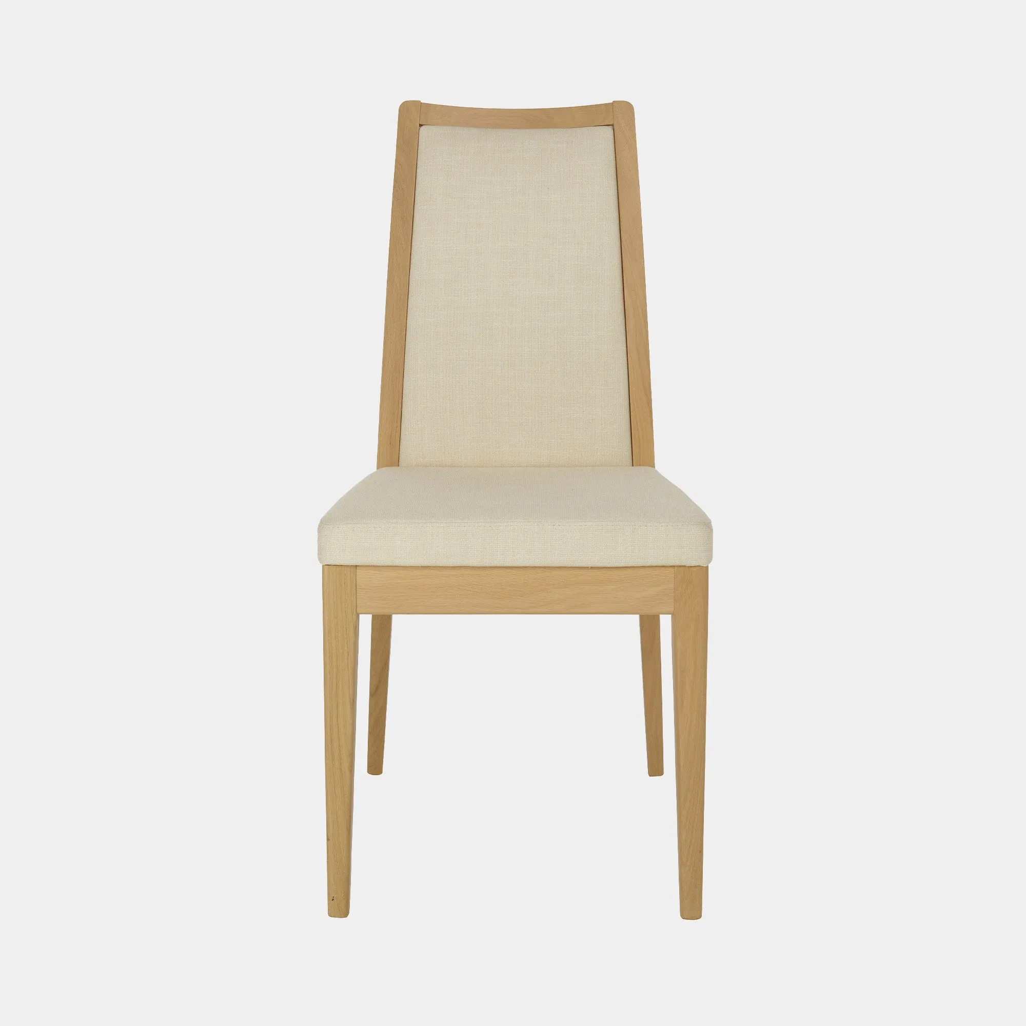 Ercol Romana - Padded Back Dining Chair In Fabric