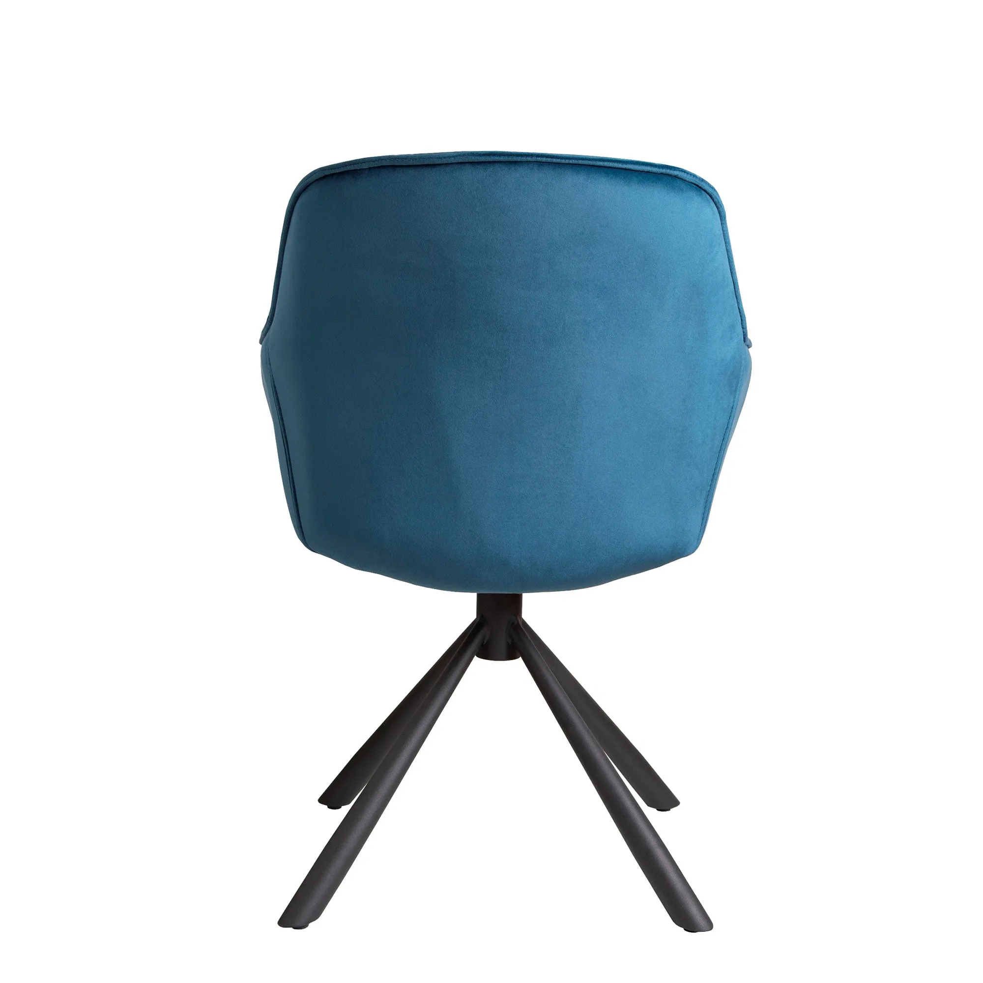 Ergen - Swivel Dining Chair In Velvet