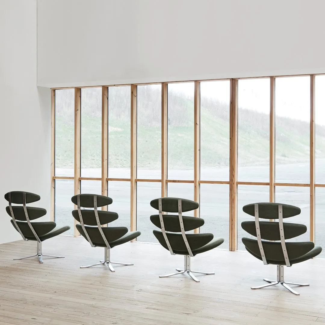 Erik Jørgensen Corona Swivel Lounge Chair