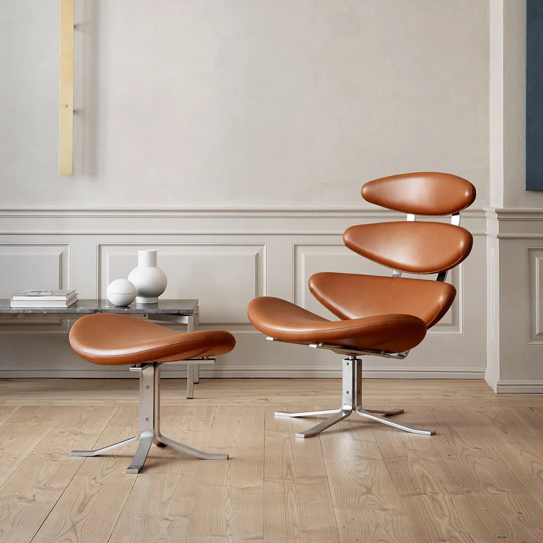 Erik Jørgensen Corona Swivel Lounge Chair