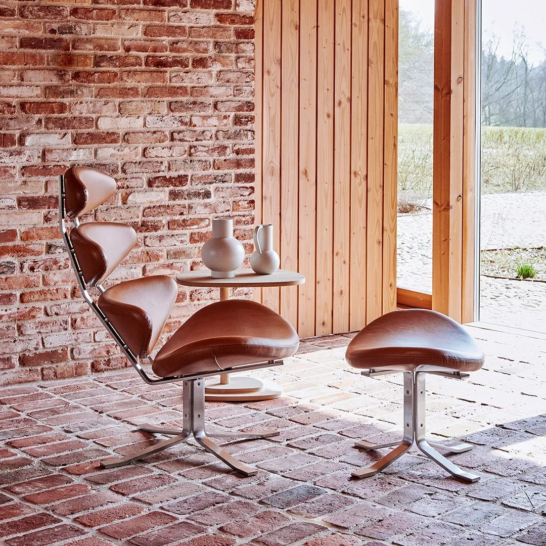 Erik Jørgensen Corona Swivel Lounge Chair
