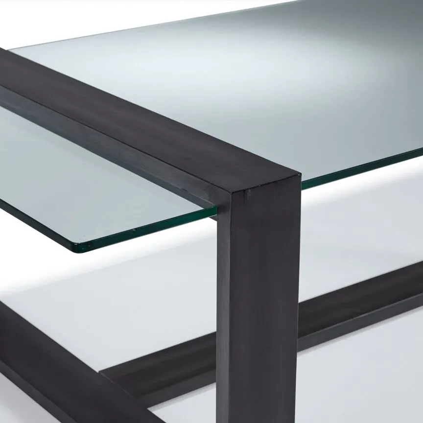 Evans 48" Coffee Table - Grey