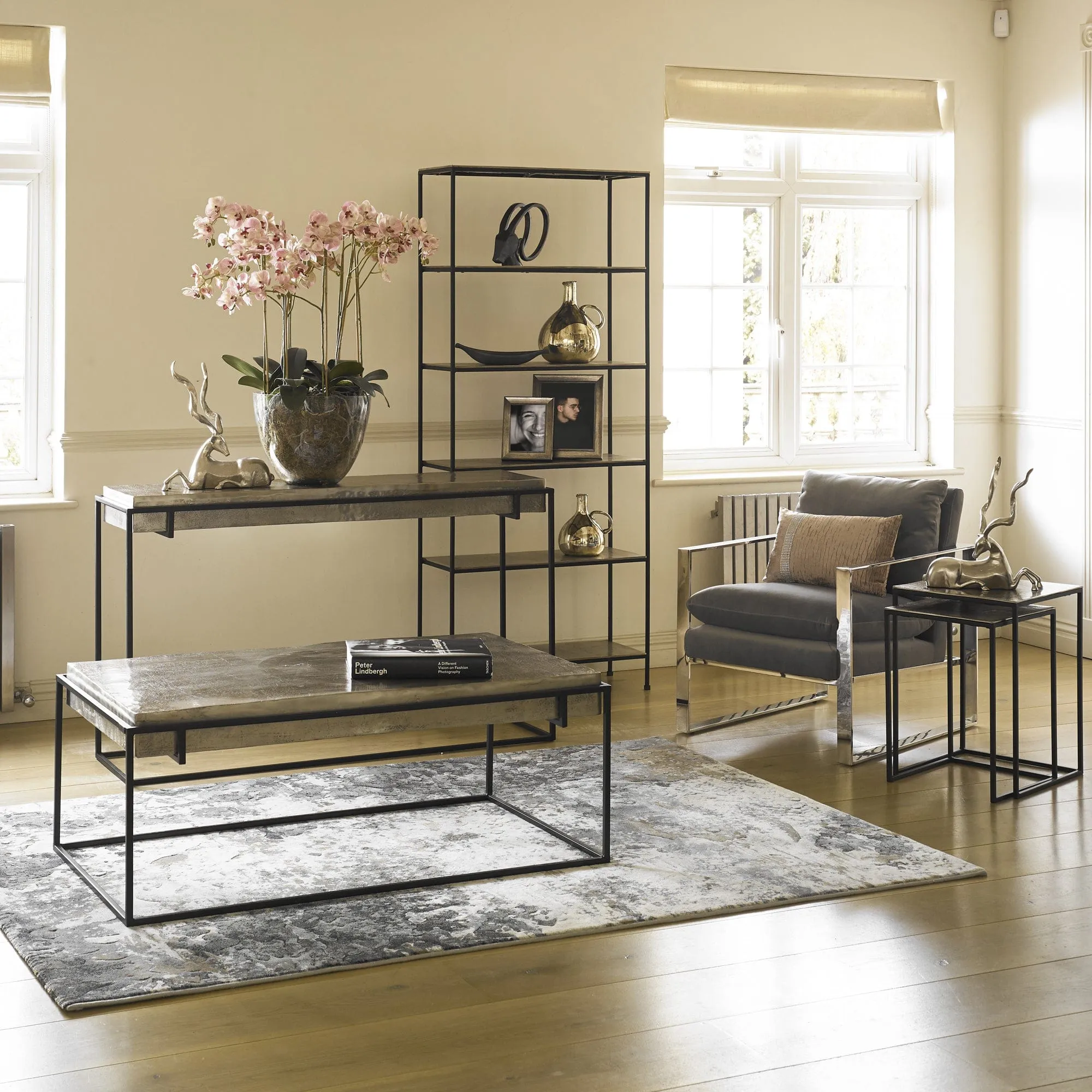 Fairway - Coffee Table In Champagne Finish