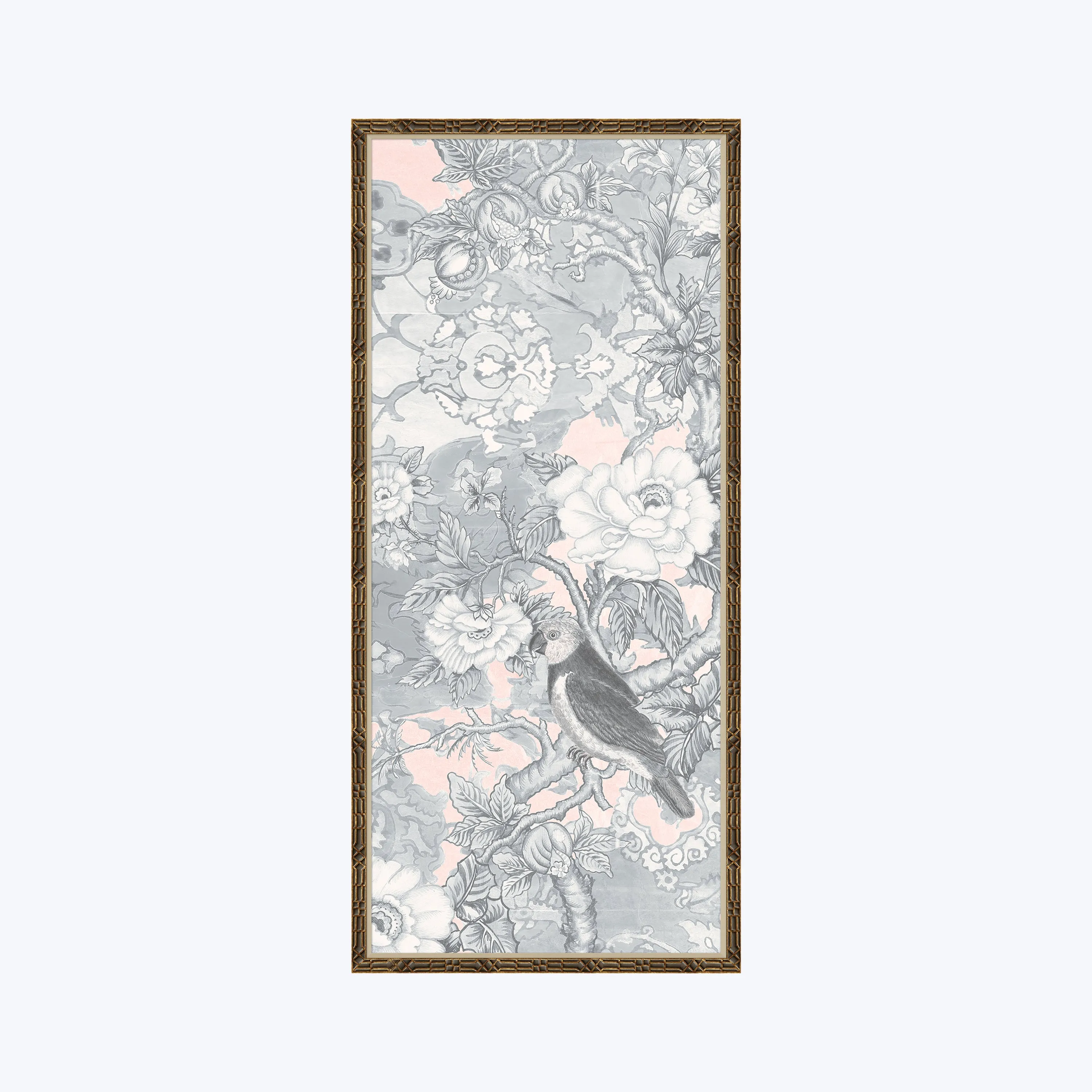 Fantasy Panel II - Grey & Pink 1