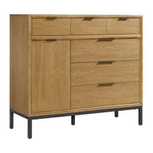 Feeling Connected - Newport Gentlemen's Chest - Oak and Black