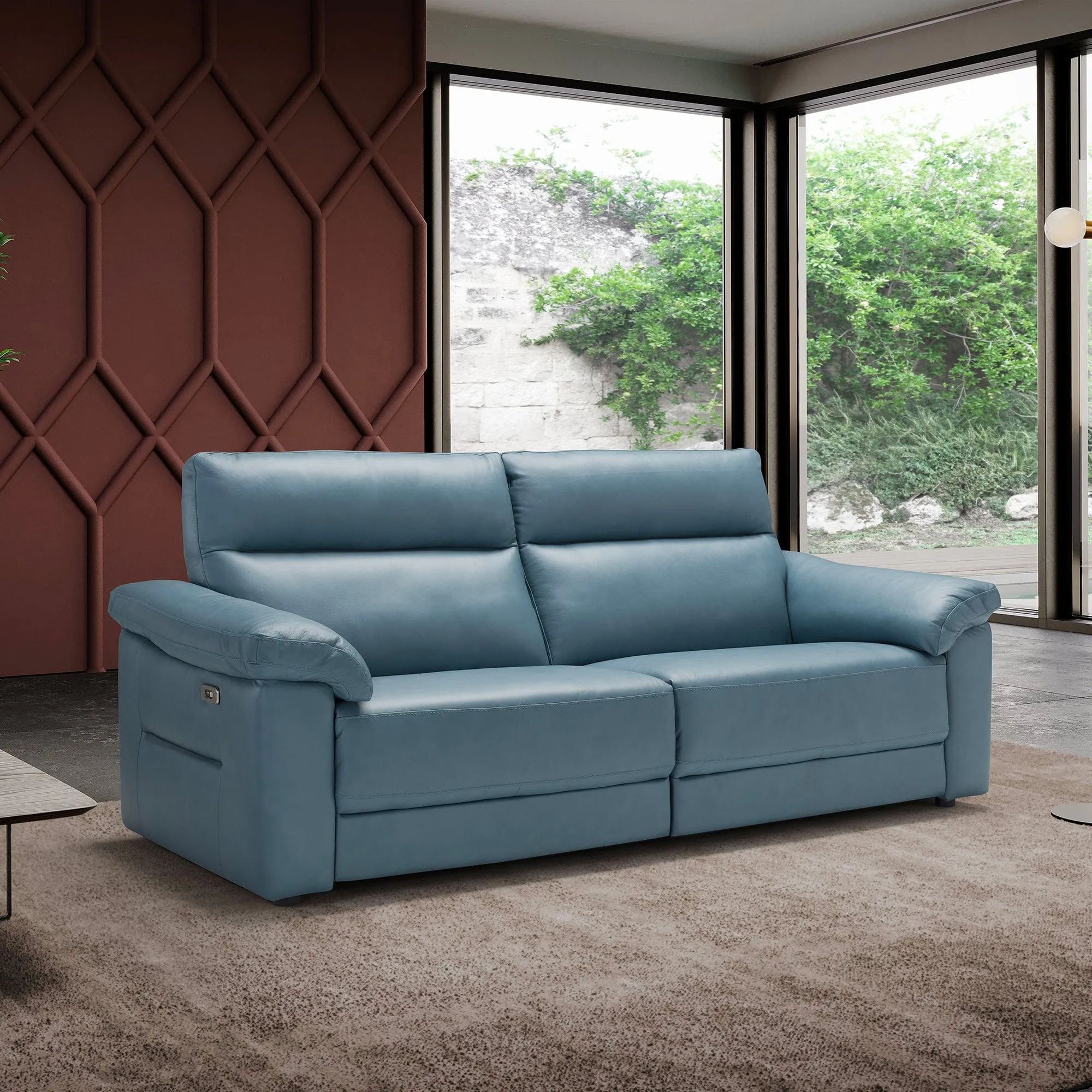 Fiorano - Power Recliner Armchair In Leather