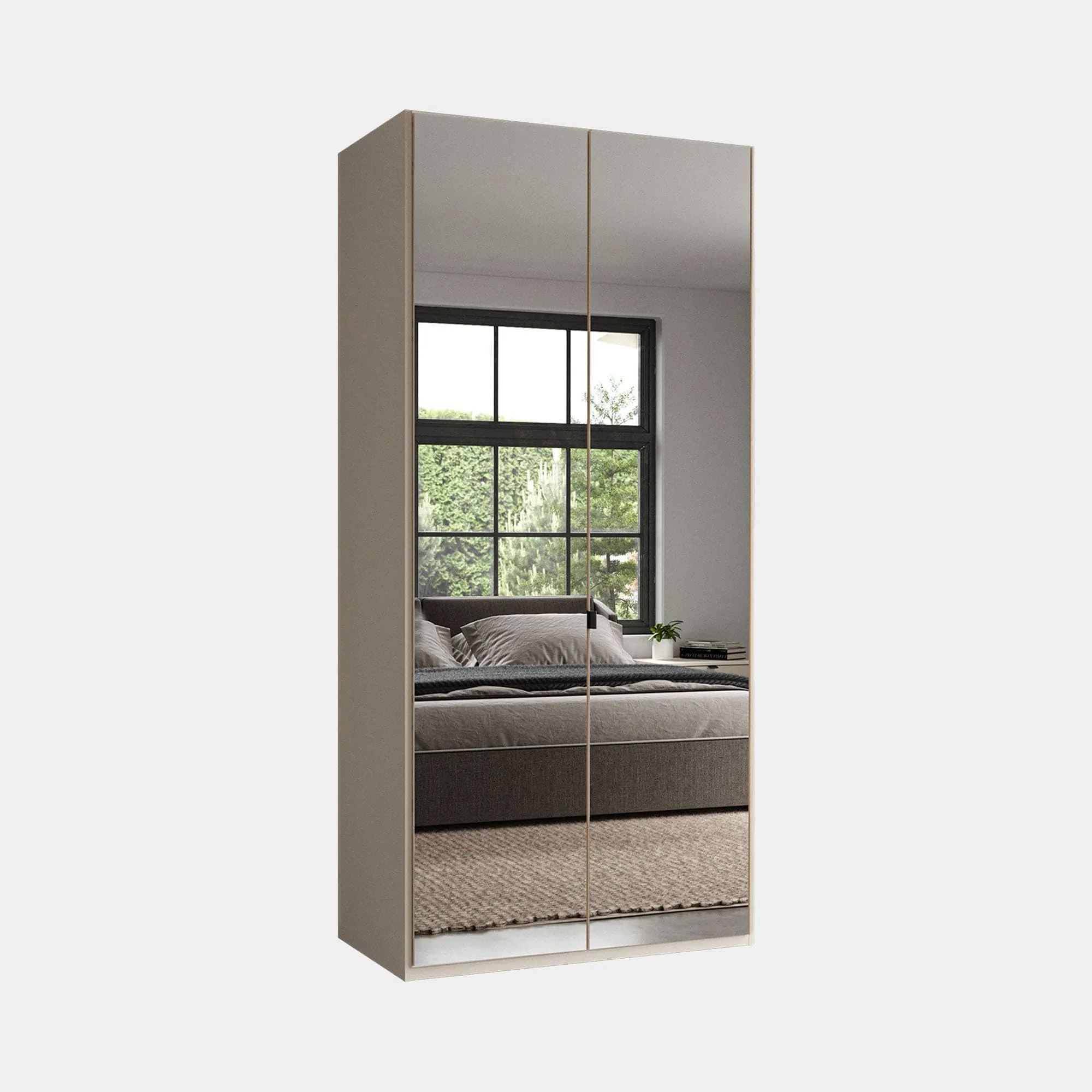 Florida - Mirrored Wardrobe