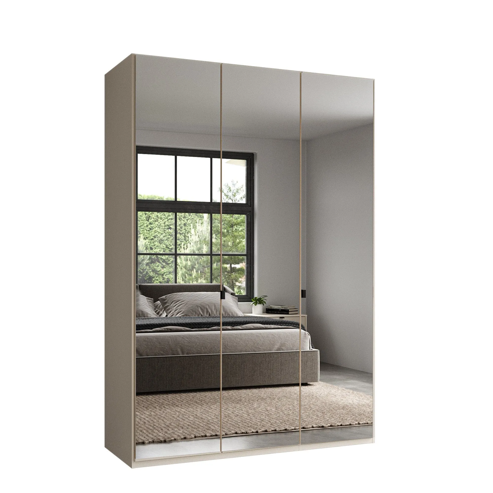 Florida - Mirrored Wardrobe