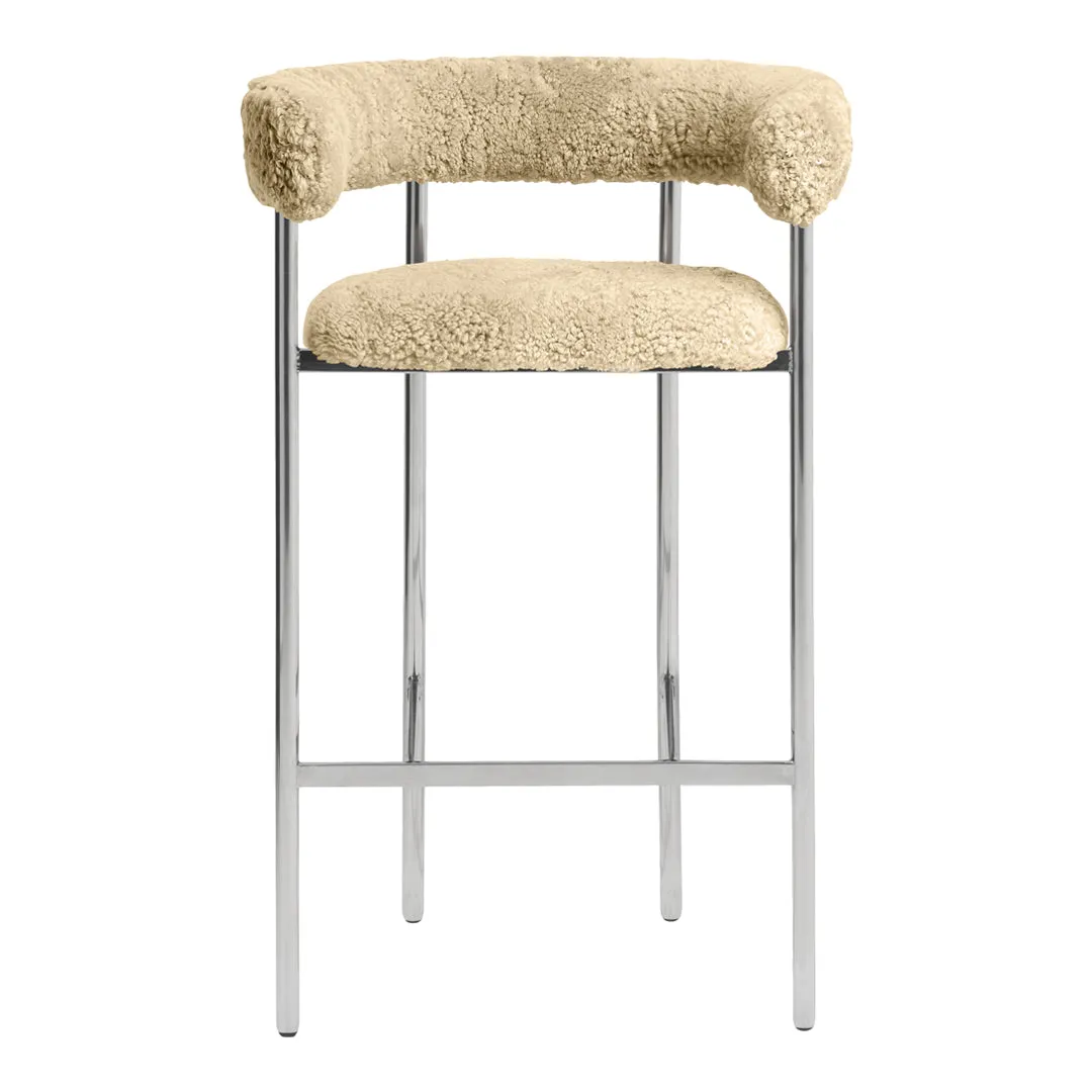 Font Counter Stool w/ Arms