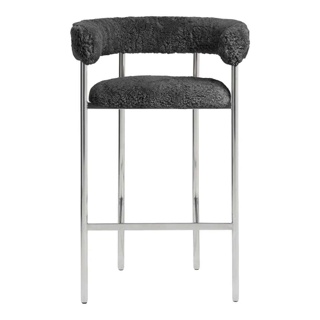 Font Counter Stool w/ Arms