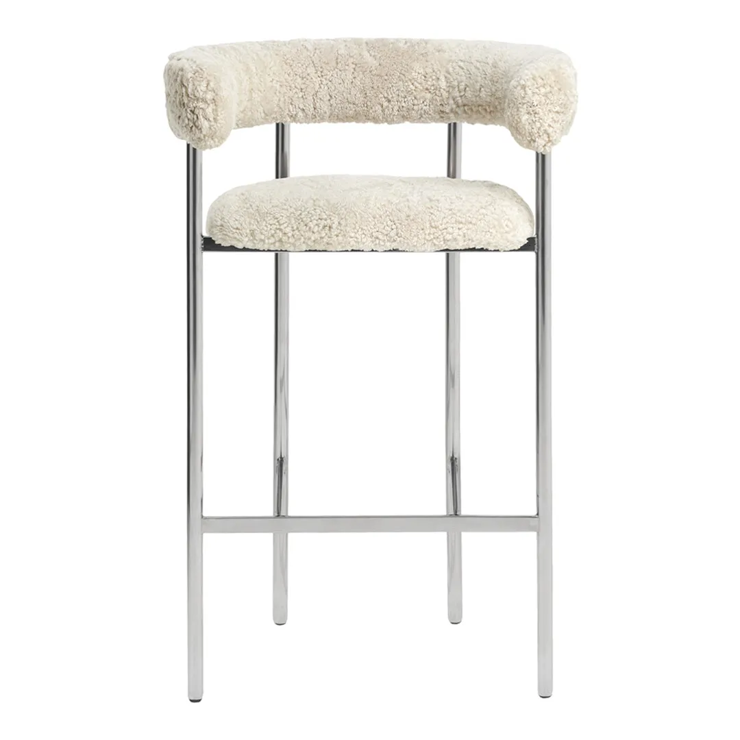 Font Counter Stool w/ Arms