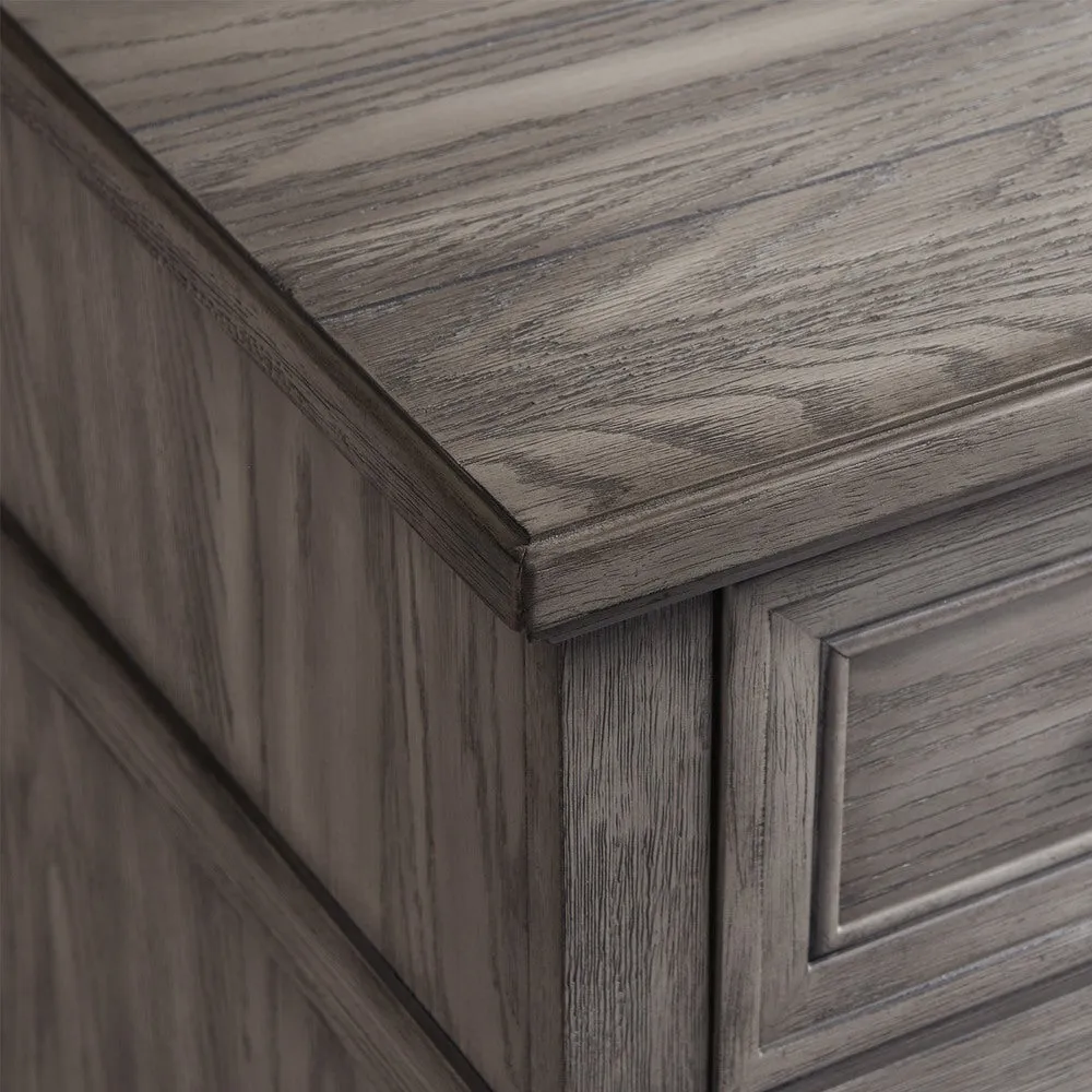 Forge 5 Drawer Media Chest - Brownish Grey