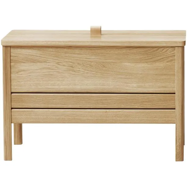 Form & Refine A Line Storagebench 68 Cm. Oak