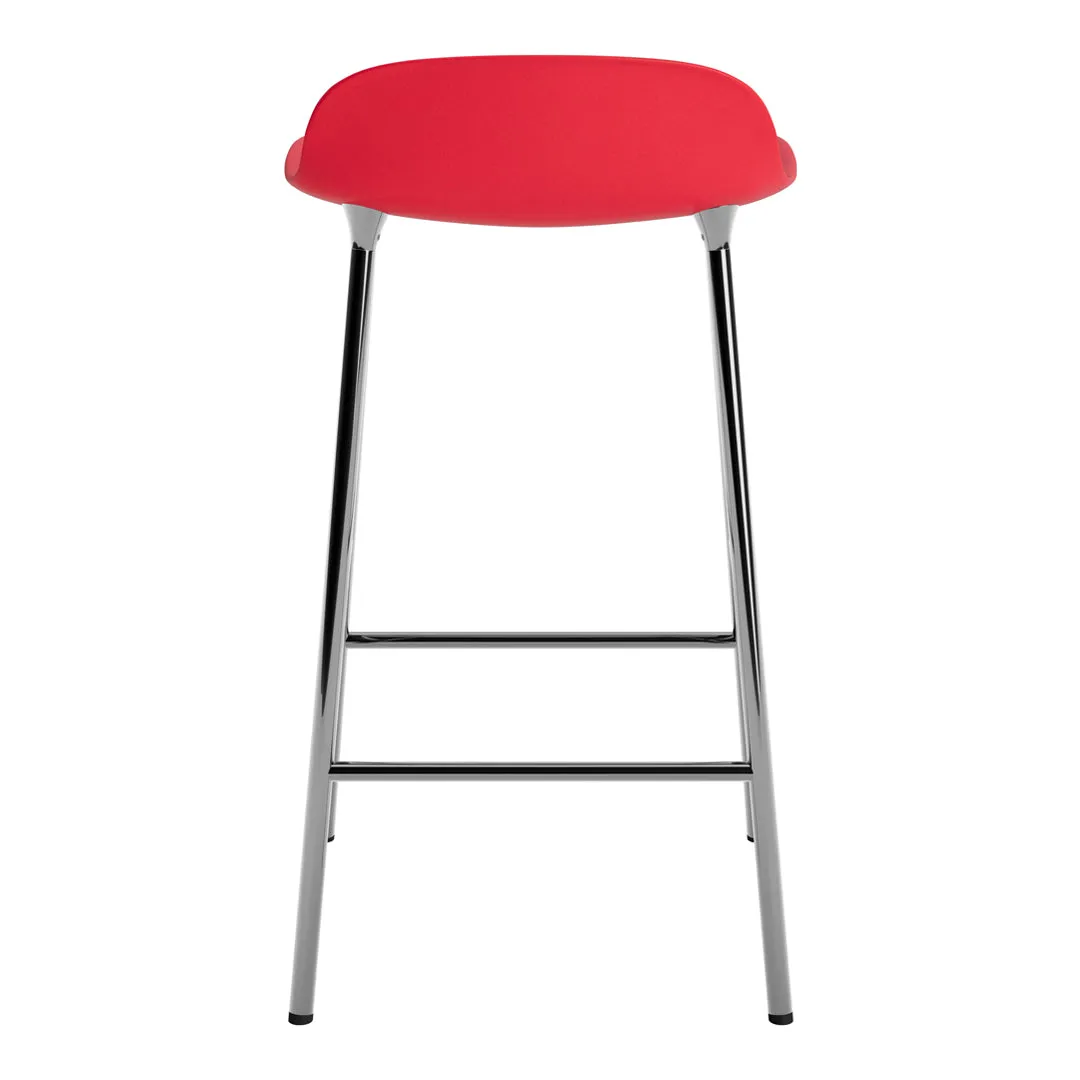 Form Counter Stool - Metal Legs