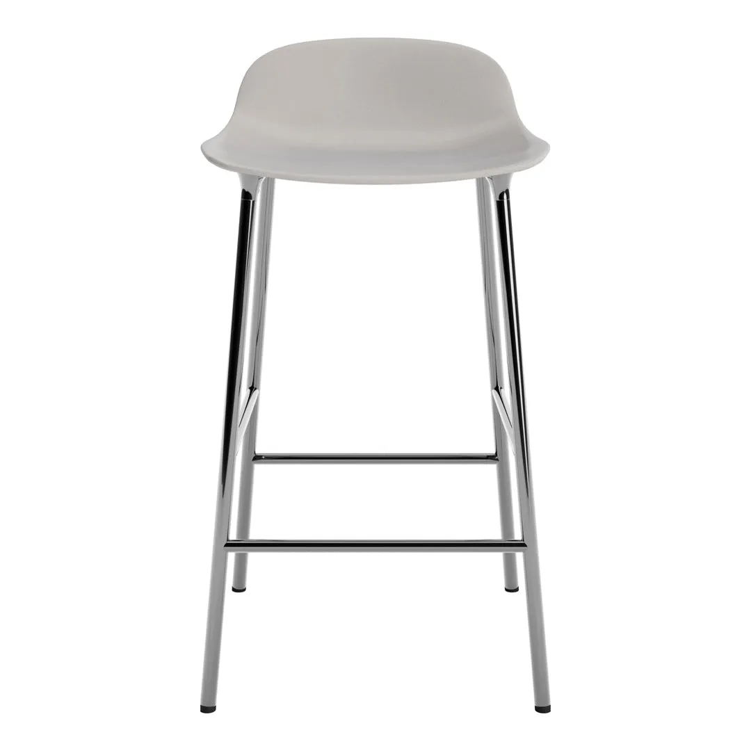 Form Counter Stool - Metal Legs