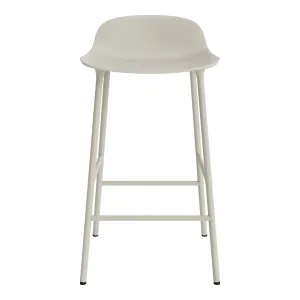 Form Counter Stool - Metal Legs