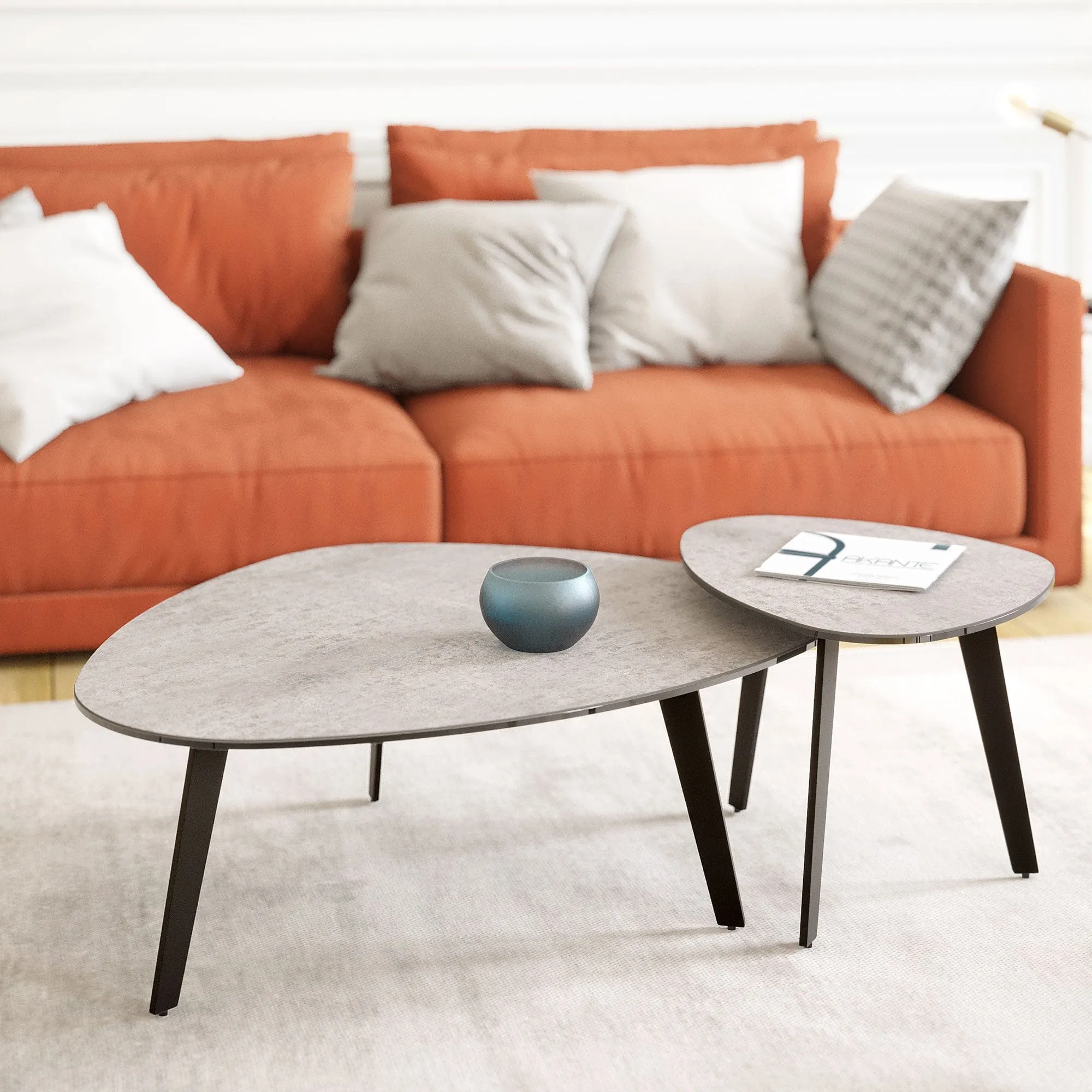 Freya - Coffee Table In Ceramic