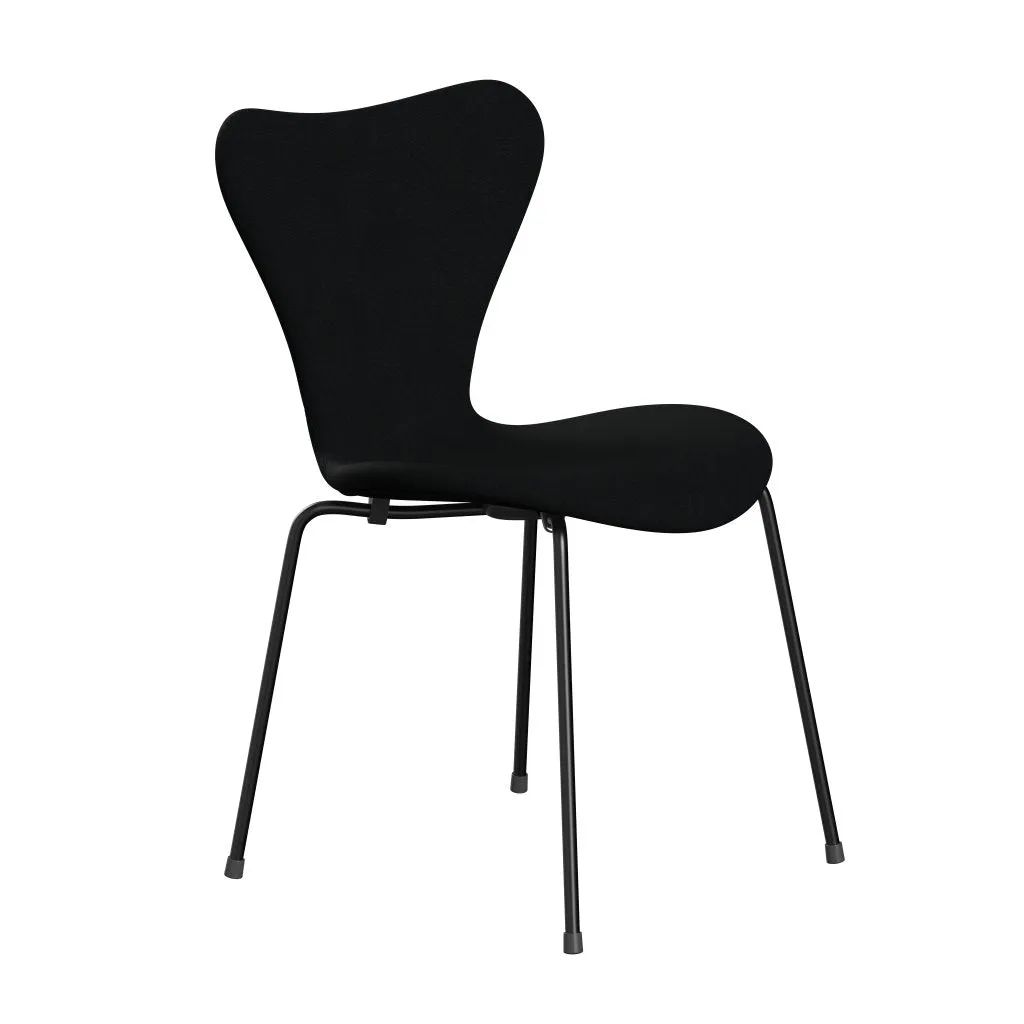 Fritz Hansen Series 7™ Chair Full Upholstery, Black/Christianshavn Black Uni