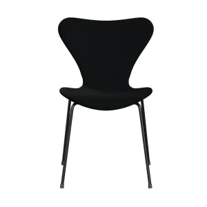 Fritz Hansen Series 7™ Chair Full Upholstery, Black/Christianshavn Black Uni
