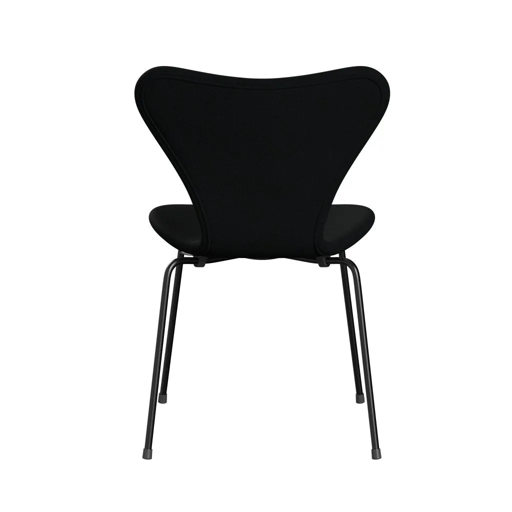 Fritz Hansen Series 7™ Chair Full Upholstery, Black/Christianshavn Black Uni