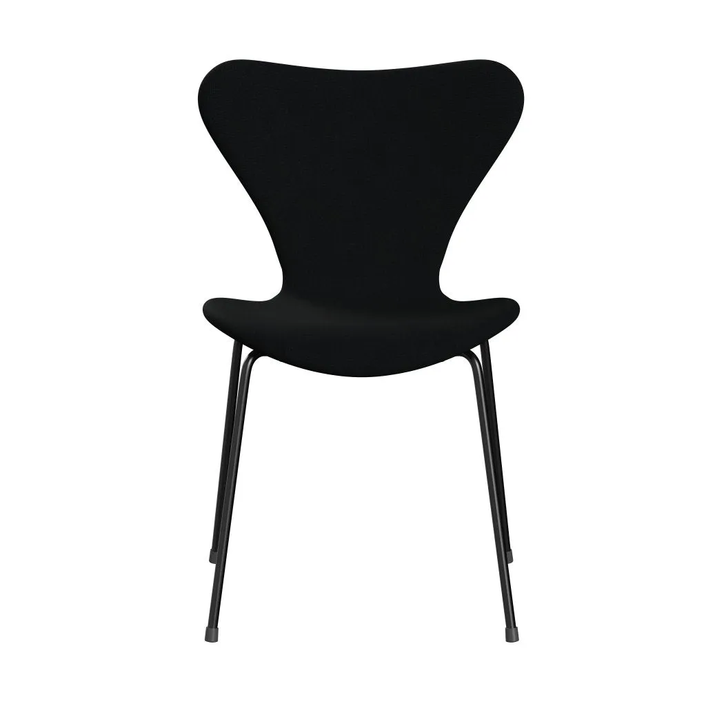 Fritz Hansen Series 7™ Chair Full Upholstery, Black/Christianshavn Black Uni