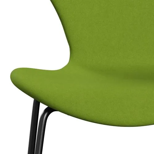 Fritz Hansen Series 7™ Chair Full Upholstery, Black/Comfort Green (C68011)