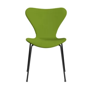 Fritz Hansen Series 7™ Chair Full Upholstery, Black/Comfort Green (C68011)