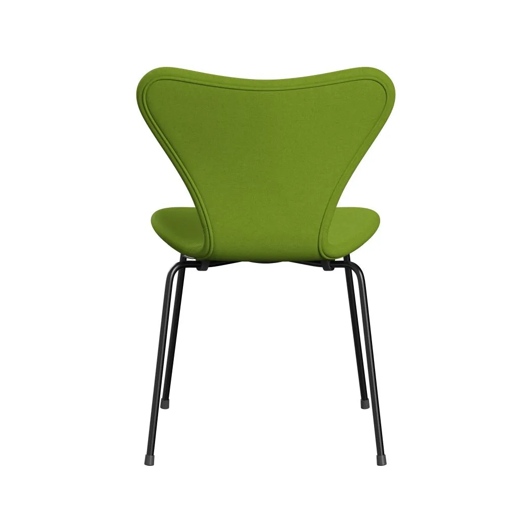 Fritz Hansen Series 7™ Chair Full Upholstery, Black/Comfort Green (C68011)
