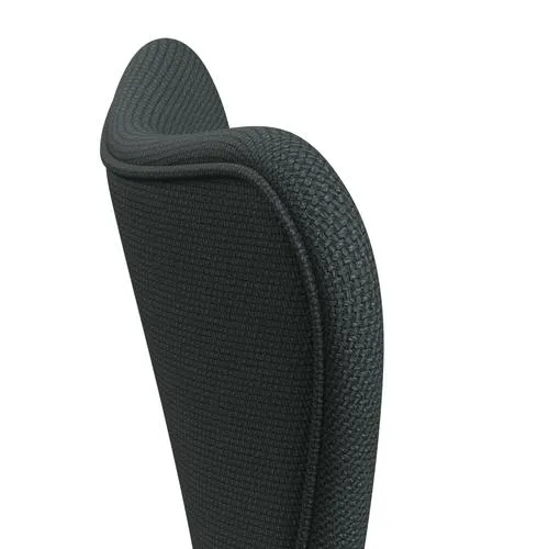 Fritz Hansen Series 7™ Chair Full Upholstery, Black/Diablo Steel Grey