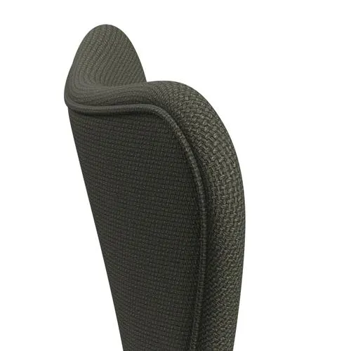 Fritz Hansen Series 7™ Chair Full Upholstery, Black/Diablo Warm Grey