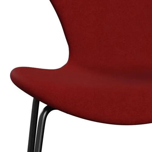 Fritz Hansen Series 7™ Chair Full Upholstery, Black/Divina Bordeaux