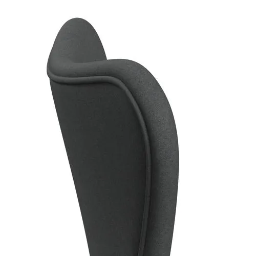 Fritz Hansen Series 7™ Chair Full Upholstery, Black/Divina Dark Grey