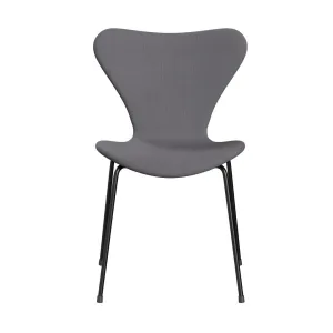 Fritz Hansen Series 7™ Chair Full Upholstery, Black/Fame Grey (F60078)