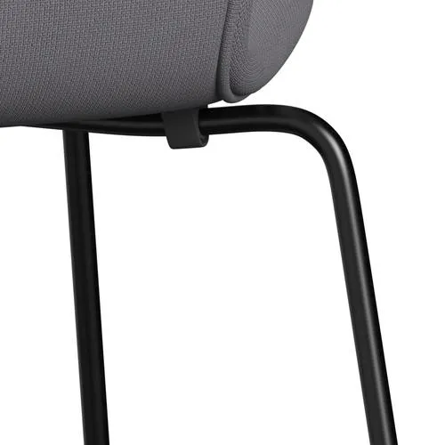 Fritz Hansen Series 7™ Chair Full Upholstery, Black/Fame Grey (F60078)
