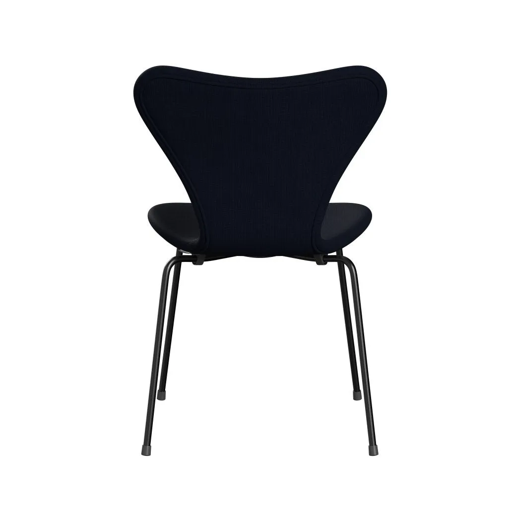 Fritz Hansen Series 7™ Chair Full Upholstery, Black/Fame Navy (F66061)