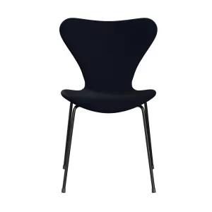 Fritz Hansen Series 7™ Chair Full Upholstery, Black/Fame Navy (F66061)