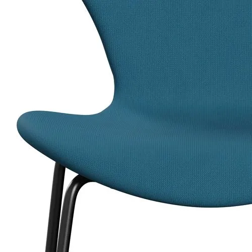 Fritz Hansen Series 7™ Chair Full Upholstery, Black/Fame Petroleum