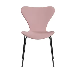 Fritz Hansen Series 7™ Chair Full Upholstery, Black/Fame Warm Purple