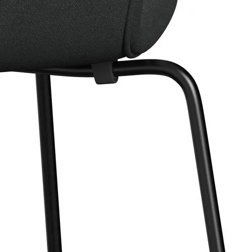 Fritz Hansen Series 7™ Chair Full Upholstery, Black/Fiord Charcoal Grey