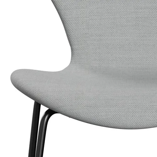 Fritz Hansen Series 7™ Chair Full Upholstery, Black/Fiord Grey/Medium Grey